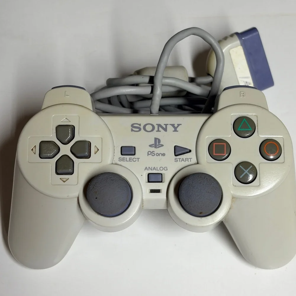 Sony PSone DualShock Controller SCPH-110 & Performance Mega Memory Card untested